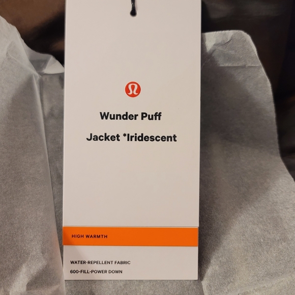 NWT Lululemon Wunder Puff Down Jacket Iridescent Brown Winter Coat Womens Size10 - Picture 13 of 15